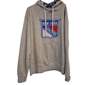 NHL Calhoun Surf & Skate‎ Pull over hoodie NY Rangers Size XL unisex Grey